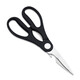 Multifunctional kitchen scissors 9180 stainless steel household scissors strong scissors chicken bone scissors fish bone vegetable scissors regular style 1 pair