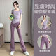 Yoga clothing suit female fairy spirit high-end professional Pilates exercise summer 2024 new Pilates loudspeaker suit purple + purple L