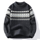 
Dragon peach soft glutinous mink sweater for men in autumn and winter thickened plush half turtleneck base knit sweater for men keep warm 9902 white about 90-105 Jin [Jin equals 0.5 kg] can be worn M