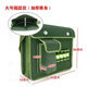 An Junsheng canvas tool bag thickened wear-resistant bricklayer storage bag construction site carpentry crossbody large capacity electrician multi-layer tool bag five-socket small single layer 35-30-11.5