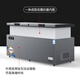 Nixue Freezer Commercial Household Freezer Horizontal Large Capacity Full Freezer Display Cabinet Frozen Refrigerator Large Freezer 688 Single Temperature Copper Tube-Xingyao Gray Intelligent Temperature Control Expansion Edition Level 1 Energy Consumption