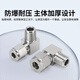 304 stainless steel ferrule elbow middle double clip instrument copper gas source pipe 90 degree variation diameter right angle elbow pneumatic joint ZG1/4-10