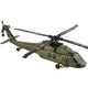 Weili Star Le nouveau produit de Weili K170 Black Hawk UH60L hélicoptère télécommandé à quatre canaux simulation à 4 hélices sans balais à hauteur fixe modèle d'avion à hauteur fixe Hélicoptère K170 Black Hawk ensemble complet prêt à voler Shuangfei-Sidian