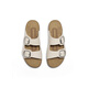 
Belle Zhou Yutong same QQ toast 1 generation upgraded version of women's thick-soled Birken Slippers D6B1DBT5 beige 37
