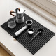CLITON bar mat drain mat coffee coaster rubber water filter non-slip rubber mat desktop bartending table mat water-proof mat