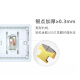 西门子（SIEMENS） 开关插座面板 墙壁大面板暗装开关86型 致典系列雅白色 二开多控（二位中途）