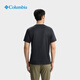 Columbia outdoor spring and summer couple's same style quick-drying travel sports simple round neck breathable T-shirt 010 (size is too small, it is recommended to go up one size) M (175/96A)