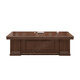 Cosenger all solid wood boss desk office desk Chinese style high-end simple boss desk office chairman president desk and chair combination boss table + double side cabinet + chair all solid wood 1.8 meters