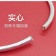 Jin Shi Tong Lao Fenghuang Gold Store Silver Bracelet Fashionable New Bracelet Simulated Silver Bracelet Plain Ring Bracelet Two Worlds Huan Bracelet (Universal Style) Lao Phoenix Gold Store Inner Diameter 58 mm (Recommended 95-110 Jin Jin is equal to 0.5 kg)