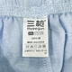 
Three guns spring and summer thin pajama pants for women 100% pure cotton 7-point pants mid-pants colored plaid with pocket drawstring single pants water blue moon-12041 XL