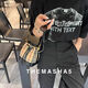 Martha Fashion and Versatile 2025 Personalized High-end Plaid Handbag Bag Material One-Shoulder Crossbody Bag 9737 European and American British Plaid White
