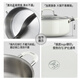 Sonorous Yuanyang Pot Olla caliente de acero inoxidable 316L, olla caliente engrosada para el hogar, cocina de inducción, estufa de gas, olla de sopa antiescaldado universal de doble oreja, olla Yuanyang de acero inoxidable 316L engrosada, 30 cm