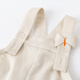 Mini Bala shopping mall same style girls overalls 2025 new loose fashionable baby trousers light khaki 50315 90