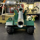 Cachupi Italian cannon hand-made rebore shock-absorbing cannon model toy body stainless steel 304 desktop ornament 26 years new T99 rebore tank