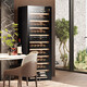 Vincase wine cabinet constant temperature wine cabinet air-cooled constant temperature moisturizing wine refrigeration storage display cabinet multi-functional household refrigerator sake beer cold bar foreign wine tea cabinet single temperature | fixed frequency | full version 256L thin section