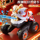 Yunya Children's Remote Control Battle Tank peut tirer des balles de puce à balle à quatre roues motrices jouet de voiture hors route garçon cadeau chinois rouge Dance [Bullet nautique + boîte-cadeau]