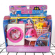 
Children's House Playing Toys One Word Pink Rabbit Simulation Cash Register Washing Machine Supermarket Convenience Shopping Cart Set Girl Multifunctional Story Mobile Phone-Blue