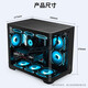 Colorful AMD Ryzen 7 7800X3D/RTX5080 RTX5070Ti desktop computer host AI design rendering 4060Ti game machine DIY assembly machine with four black 7800X3D+RTX5070Ti丨32GB DDR5 memory