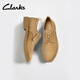Clarks Martock Lace men's shoes new British thick-soled business commuter casual leather shoes light brown 261808467 42