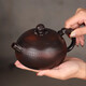 Purple pottery Xishi pot large capacity teapot pure hand carved Fengming pot Jianshui raw mine household tea set Purple pottery Xishi pot 500ml