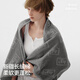 banana silver skin 701H bath towel for men and women pure cotton 7A antibacterial silver-plated silk bath towel increased and thickened to absorb water and not shed hair Phantom gray
