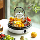 Ustensiles de cuisson à thé personnalisés XMSJ Ensemble complet de théâtre en verre 2024 Nouvelle théière électrique Potric Potricée à haute température à haute température bouilloire 12200W Super Power White Luofeng Electric 701ml (inclus) -800ml (inclus)
