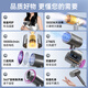 CONFU hair dryer home high wind 1800W high power barber shop dedicated smart constant temperature hair dryer portable styling hair dryer holiday gift 3143 3143 constant temperature no negative ions 1800W light luxury gray