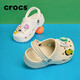 Crocs (CROCS) Classic Crocs Children's Shoes Outdoor Casual Shoes Sandals/206991/206990 Bone White-2Y2 (Including Zhibixing) 28 (165mm)