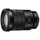 Sony (SONY) aps-c half-frame mirrorless E-mount zoom fixed focus lens a6400 a6700 zve10 lens E18-105mm F4 black electric zoom lens official standard without UV/fun filters and other accessories
