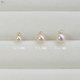 Li Shen Pearl Small Drop Single Perfect Round Highlight Flawless White Pearl Necklace Pendant 14 without Chain 5.5-6MM