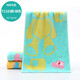 Gold towel pure cotton cartoon children's baby face towel household soft and absorbent kindergarten small towel T1183 small car green one