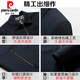 Pierre Cardin 2024 new middle-aged and elderly male dad autumn and winter jacket tops 50-year-old middle-aged velvet thickened jacket Navy blue velvet thickened 2XL 185 suitable for 132-148Jin Jin equals 0.5 kg
