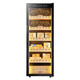 Bacchus Cigar Cabinet Frequency Converter Adjustable Humidity Large Capacity Constant Temperature and Humidity Humidification Cabinet Compressor Household Cedar Wood Embedded Alcoholic Naked Air-cooled Frost-Free Light Effect YC-270L
