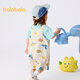 Balabala baby short-sleeved suit for boys and girls summer style overalls two-piece set 2025 fashionable 209225119203