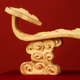 Jinshuitang <All things are good>Shajin Ruyi Ornaments Crafts Relocations, Happy Gifts, Opening Gifts, New Chinese Ornaments [Customized Blessings] Ruyi Ornaments Large Number