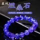 Tibetan pure raw tanzanite bracelet for women and men, tanzanite sapphire bracelet, pendant necklace, blue crystal loose jewelry stone for boyfriend, girlfriend, AA grade 9mm