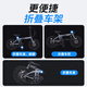 Lanling Lanling Bicycle Magnesium Alloy Folding Bicycle for Adult Male and Female Students Super Light and Trunk Transmission Bicycle Gray 20 Inch (Suitable for 150-180cm) 8 Speed