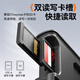 Ulanzi Ulanzi MCR-01/02 multi-function card reader USB3.2 high-speed memory card box camera mobile phone memory card CFA/SD/TF/SIM card storage protective cover MCR-02丨CFE-B flash card box