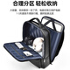 CHUONGKAIYE backpack for men's head layer cowhide backpack for business commuting computer bag holiday gift light luxury men's bag casual schoolbag black [CK9030 light luxury style]