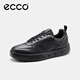ECCO sneakers men's shoes casual thick-soled casual shoes same style as male stars street 720 520814 HL black 52081401001 40