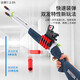 Yunya XM1014 Trolls Laifu Soft Gun 1: 2.05. Бросание и запуск брызговиков для мальчиков, которые едят куриные игрушки подарка на день рождения 97 -сантиметровый бросок S686 [синий и белый]]