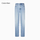 
Calvin KleinJeans [Cool] [Replica 90 Series] 25 Spring and Summer Women's Retro Straight Jeans 47AB719