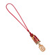 Hangyun Youshell Koi mobile phone lanyard carp mobile phone chain key chain pendant exquisite mobile phone chain pendant for men and women couple bag pendant Chinese style ancient trend mobile phone U disk anti-lost rope Ruyi Koi-double bead style