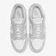 Nike (Nike) Официальная официальная обувь для ботинки мужская обувь весна новая спортивная обувь Dunk Low Low Top Fashion Retro Casual Shoes DD1391-103 Серый белый 40
