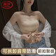 Langsha strapless underwear for women, anti-slip, push-up, small breasts, large-wrap tube top bra, invisible and anti-exposure, skin color 36ABC