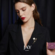 Jay Tulip Brooch Women's Coat Suit Corsage Birthday Gift for Elder Mothers and Mother-in-law