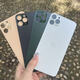 Suitable for Apple 11/12 back cover glass 11pro/11promax/12pro/12promax glass back cover black (tools included) 11