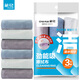 Camellia (CHAHUA) kitchen rag household absorbent towel not easy to shed lint cleaning cloth glass rag scouring pad dishwashing cloth 3 pieces mixed color pack strong absorption style