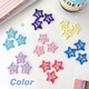 Star hair clip women's hair clip side bangs clip five-pointed star bb clip cute children's hair clip TS12-star hair clip 2 random