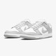 Nike (Nike) Официальная официальная обувь для ботинки мужская обувь весна новая спортивная обувь Dunk Low Low Top Fashion Retro Casual Shoes DD1391-103 Серый белый 40